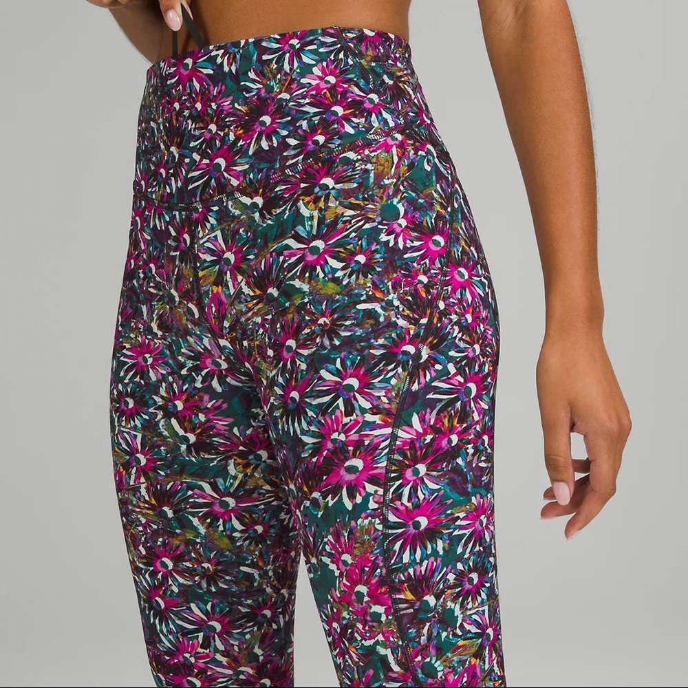 Lululemon Base Pace High-Rise Running Tight 28" Brushed Nulux - Picture 2 of 8